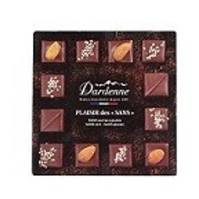 Coffret chocolats de Noël -sans sucres ajoutés-PLAISIRS DES "SANS"-170g