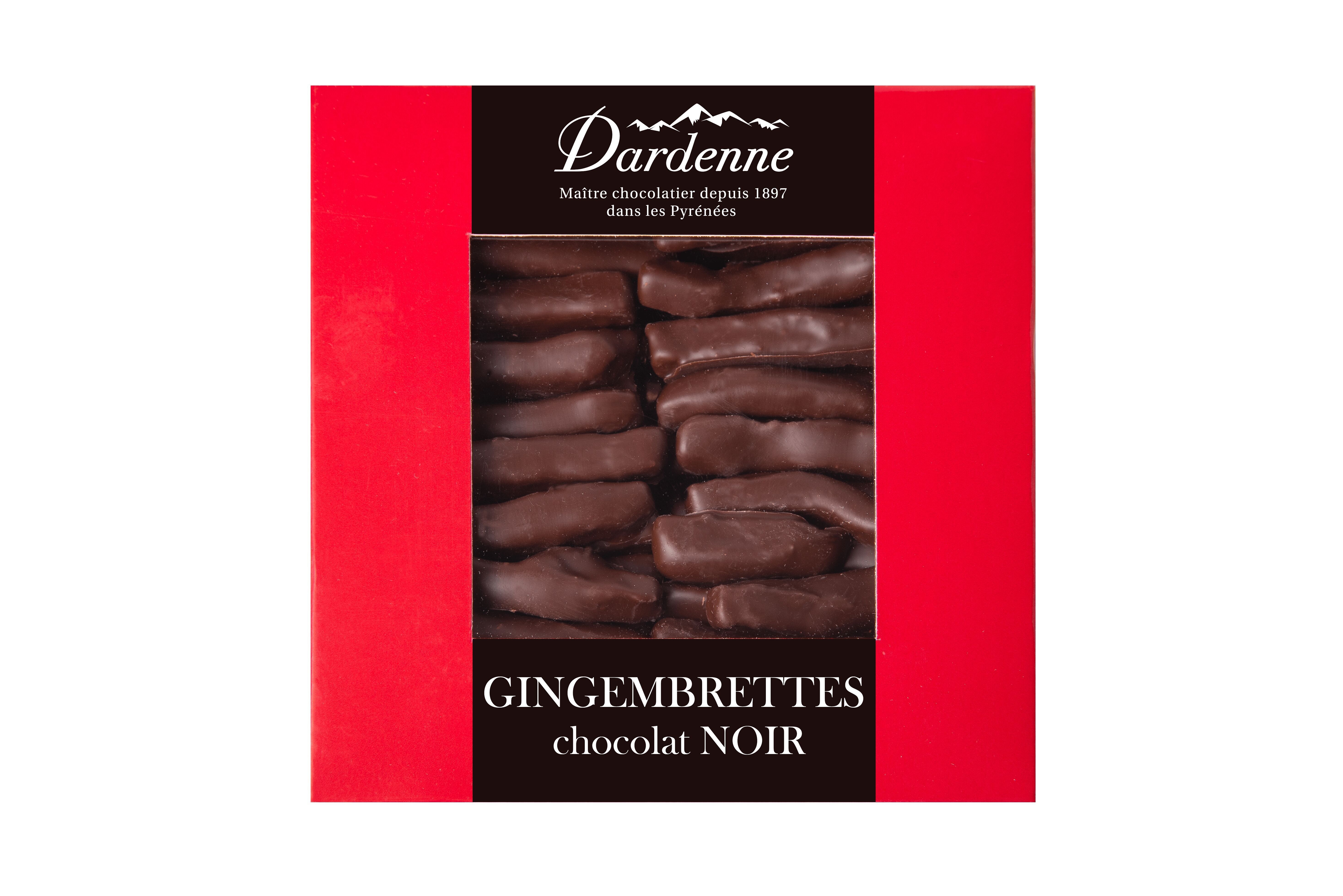 Gingembrettes au Chocolat Noir 100g