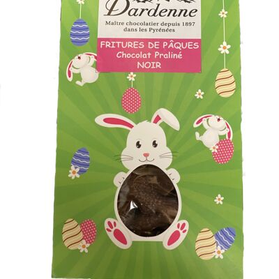 Schwarze Praline Überraschung Hase 120g