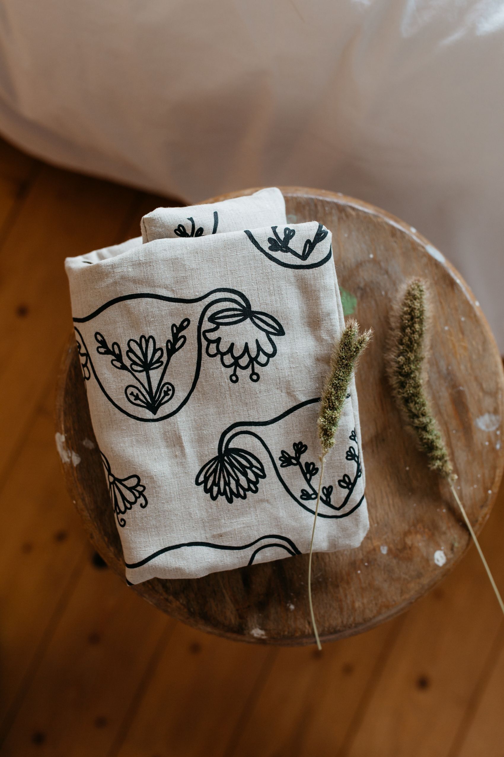 Large Flaxseed Hot Water Bottle - Uterus