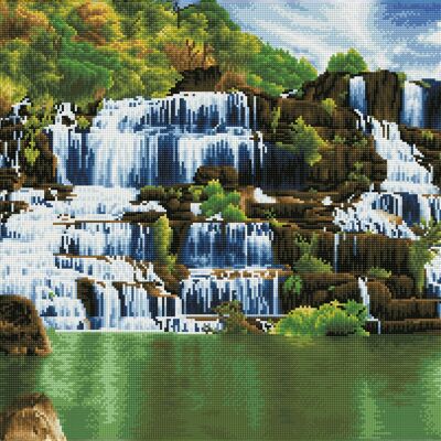 Pongour Falls - Diamanti rotondi