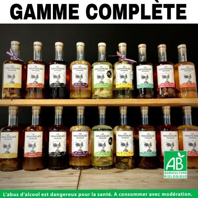 COMPLETE RANGE 18 bottles