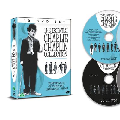 The Essential Charlie Chaplin Collection 10 DVD Set