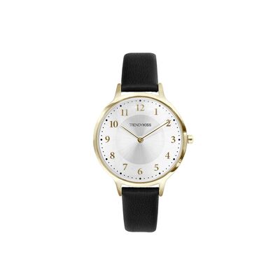 TG10155-01 - Trendy Kiss analog women's watch - Leather strap - Lina