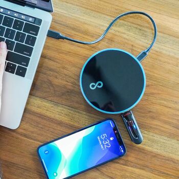 Moovygo hub USB-C 12 en 1 et chargeur sans fil 7