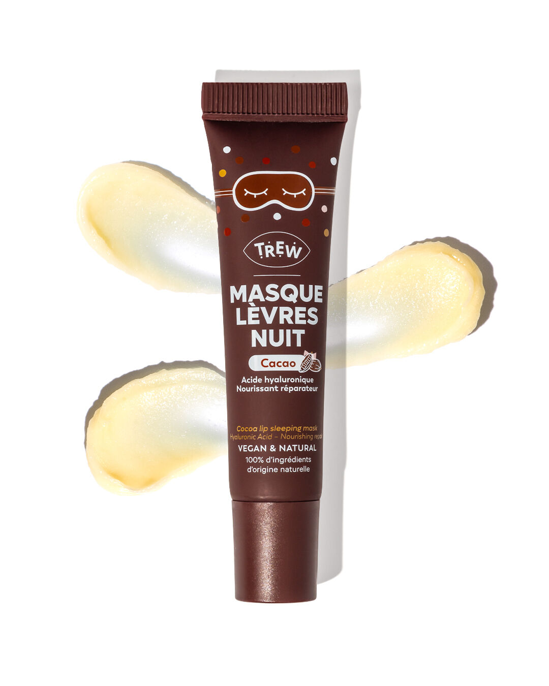 Cocoa flavored night lip balm: in Bulk without display
