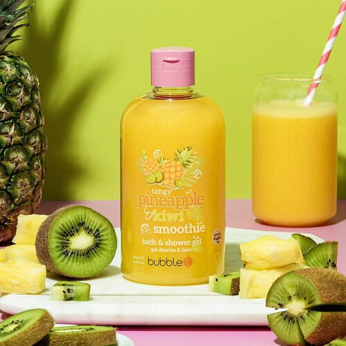 Pineapple & Kiwi Smoothie Body Wash (500ml)
