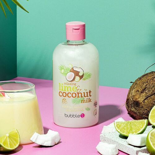 Lime & Coconut Smoothie Body Wash (500ml)