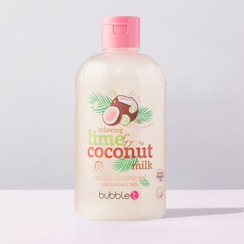 Gel douche smoothie citron vert et noix de coco (500 ml) 2