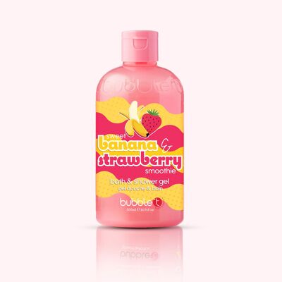 Bagnoschiuma frullato banana e fragola (500 ml)