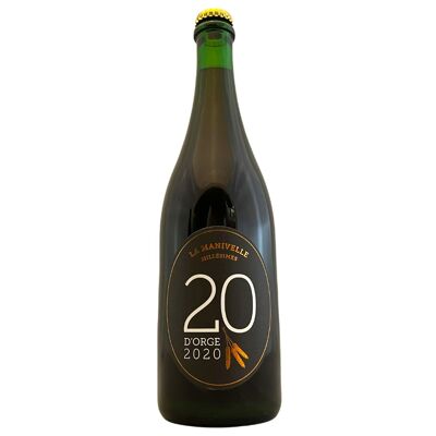 20 d'orge 2020 barley wine 75 cl la manivelle