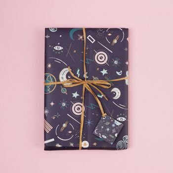 Cosmos - Feuilles de papier cadeau unisexe 1