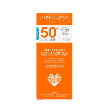 Crème Solaire Bio SPF 50+