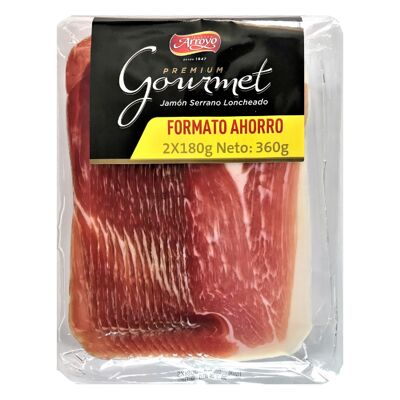 Jamon serrano BIPACK 2x180 GOURMET