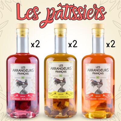 ORGANIC ARRANGED (3 x 2 bottles) LES PATISSIERS