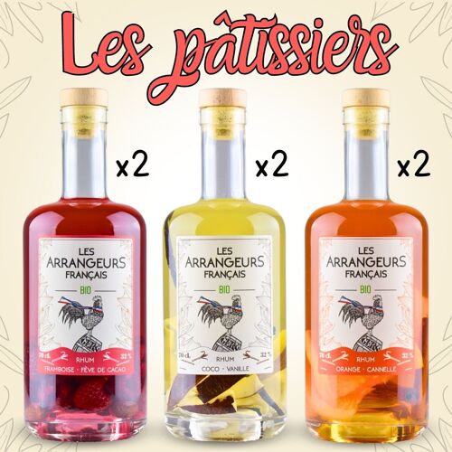 ARRANGÉS BIO (3 x 2 bouteilles) LES PATISSIERS