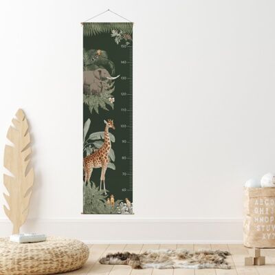 Growth chart | jungle | green