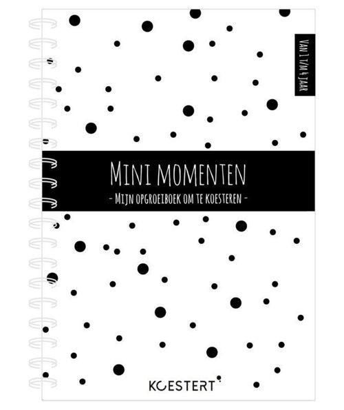 Mini momenten - opgroeiboek (1 t/m 4 jaar)