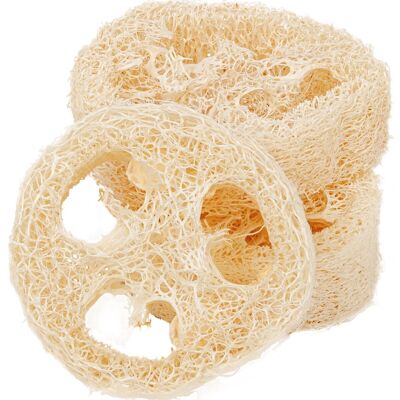 Loofah discs for soaps
