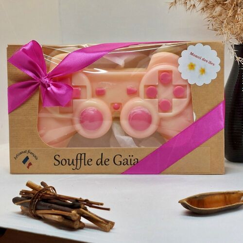 Fondant parfumé - Manette de console décorative en cire parfumée -Souffle de Gaïa