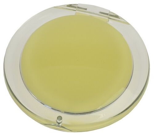Taschenspiegel Acryl/Vanille mit 3-fach Vergrösserung, Ø 8,5 cm