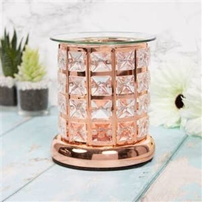 crystal wax/oil burner Pink