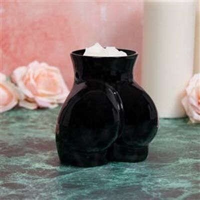 Lower body wax/oil burner- black