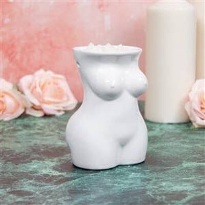 Upper Body Oil/Wax Warmer White 14cm White