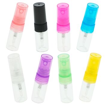 100 nébuliseurs d'échantillons, 2 ml, couleurs assorties 2