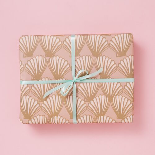 Sea Shell (Nude) - Gift Wrapping Paper Sheets