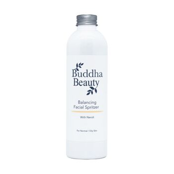 Spritzer/toner pour le visage au néroli équilibrant - recharge de 250 ml avec bouchon à vis