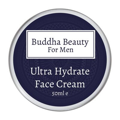 Crema facial Moisture Boost para hombre - Lata ecológica de aluminio de 50 ml