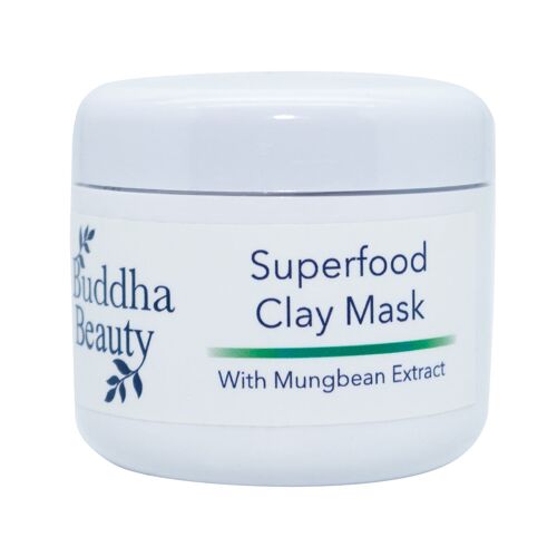 Superfood Mung Bean Face Mask - 100ml Plastic Jar HDPE