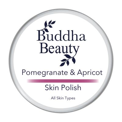 Pomegranate & Apricot Skin Polish Facial Scrub - 100ml Aluminium Eco Tin
