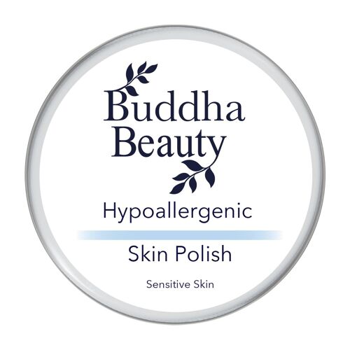Hypoallergenic Skin Polish Facial Scrub - 100ml Aluminium Eco Tin