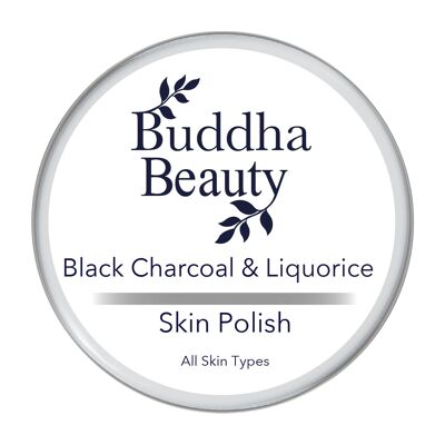 Black Charcoal & Liquorice Skin Polish - Lata ecológica de aluminio de 100 ml