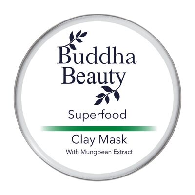 Mascarilla facial Superfood de 100 ml con extracto de frijol mungo