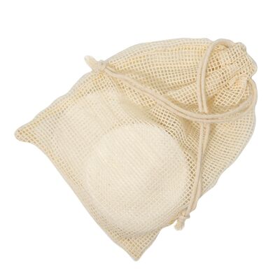 Almohadillas faciales ecológicas de algodón y bambú