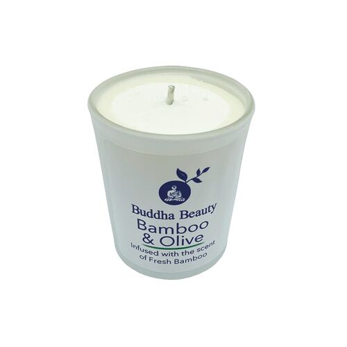 9cl Bamboo & Olive Votive Candle