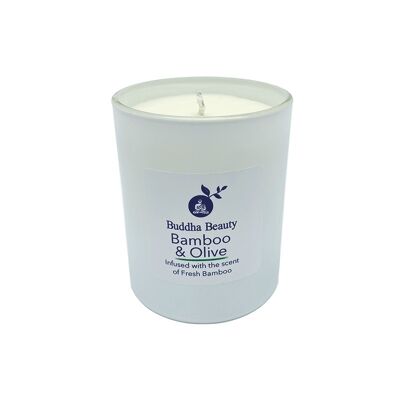 65cl Bamboo & Olive Room Candle