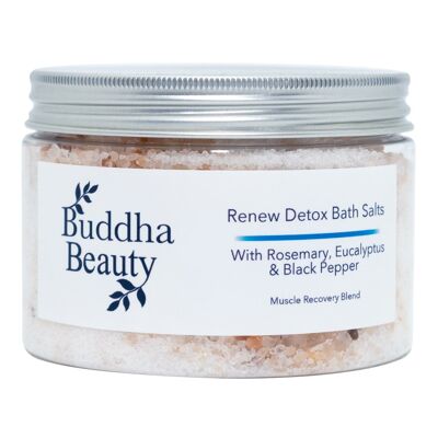 500g Renew Detox Bath Salts with Rosemary