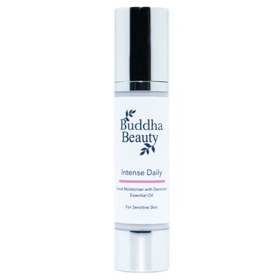 Crema Facial Intensa Diaria Orgánica con Geranio Delicado 50ml - Tubo Chrome Airless