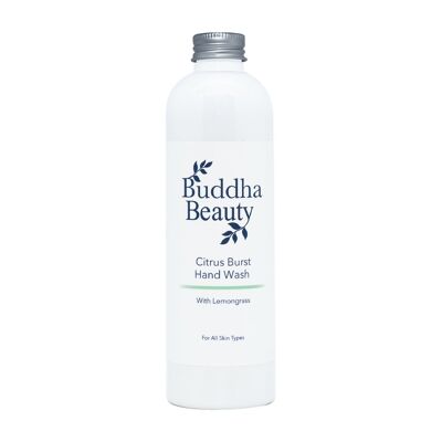 Jabón líquido para manos Citrus Burst con citronela - Recarga de 250 ml con tapón de rosca