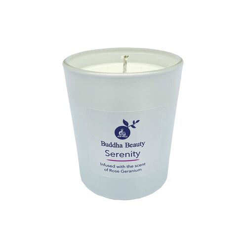 65cl Serenity Rose Geranium Room Candle