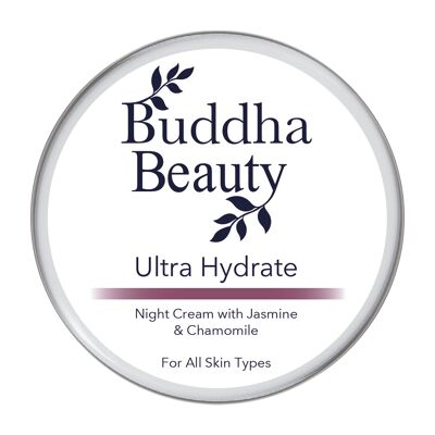 Crema Notte Biologica Ultra Idratata 50ml con Gelsomino e Camomilla - Alluminio Eco Tin