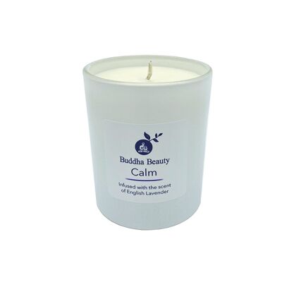 Candela da 65 cl Calm English Lavender Room