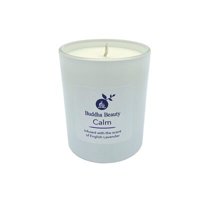 65cl Calm English Lavender Room Candle