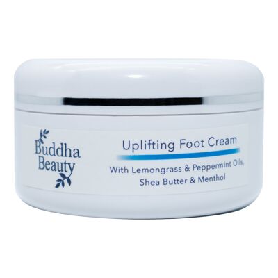 Uplifting Foot Cream with Lemongrass & Peppermint - Plastic Jar HDPE