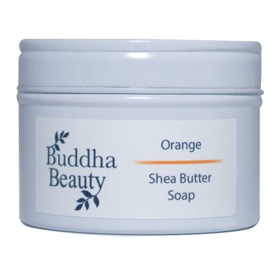 90 g Orange & Sheabutter Seifenstück