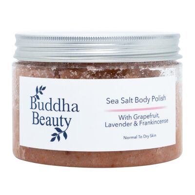 600g Grapefruit, Lavender & Frankincense Himalayan & Sea Salt Body Scrub